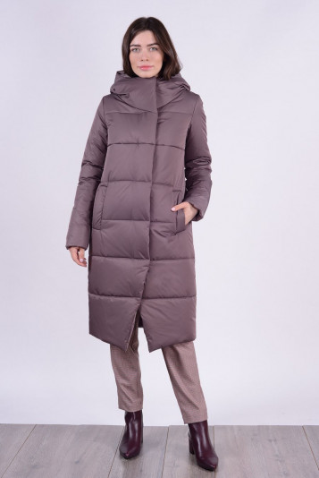 Пальто зимнее 13681 мокко