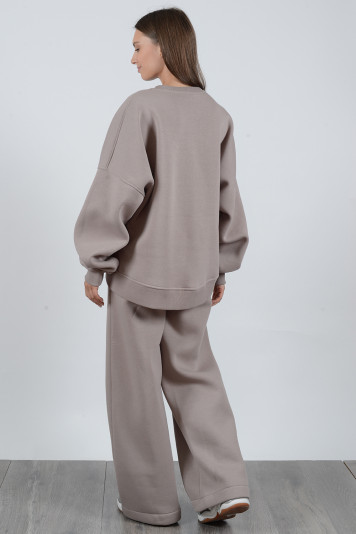Свитшот 1311 + брюки 1210 капучино