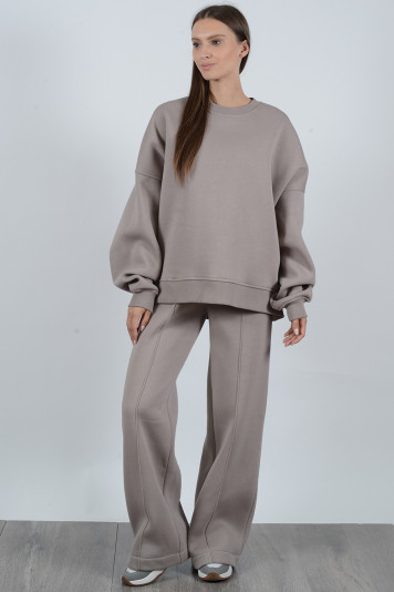 Свитшот 1311 + брюки 1210 капучино