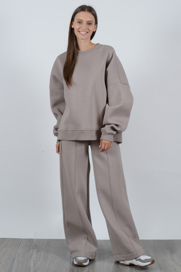 Свитшот 1311 + брюки 1210 капучино