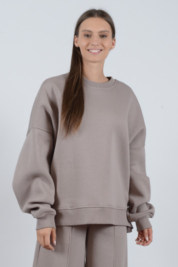 Свитшот 1311 + брюки 1210 капучино