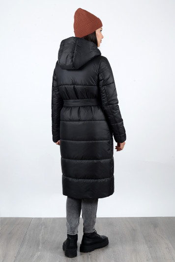 Пальто зимнее 23757 черное Пальто зимнее 23757 черное