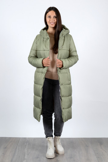 Пальто зимнее 23757 оливковое Пальто зимнее 23757 оливковое