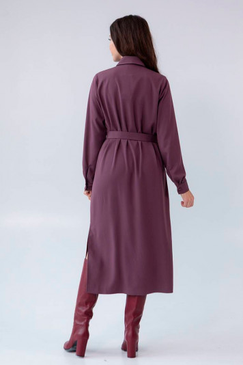 Платье 1093д сливовое