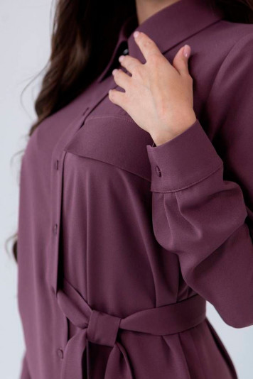 Платье 1093д сливовое