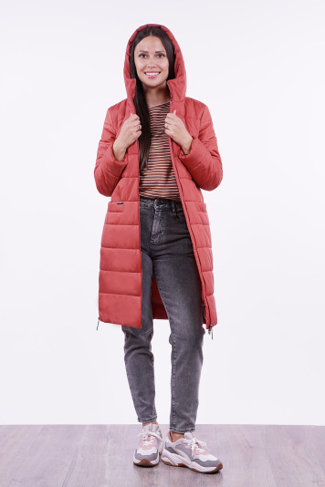 Полупальто деми 33779 терракот