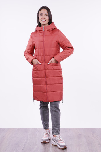 Полупальто деми 33779 терракот