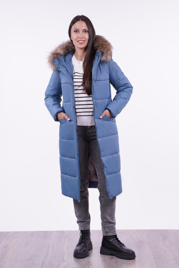 Пальто зимнее 30780 деним