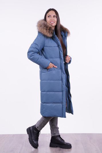 Пальто зимнее 30780 деним