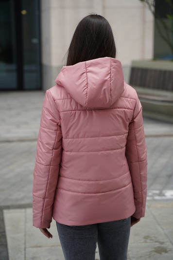 Куртка деми 53903 ягодный