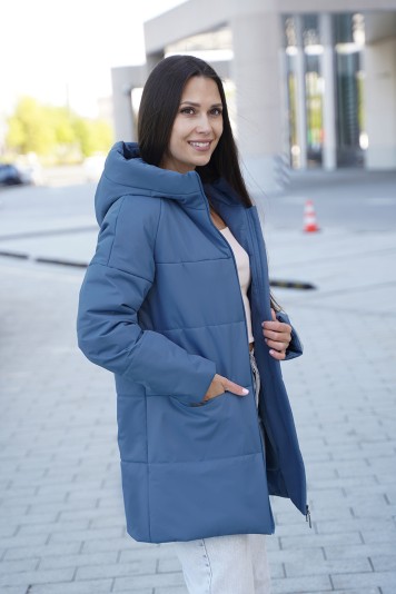 Полупальто деми  53925 деним