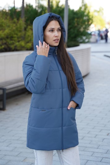 Полупальто деми  53925 деним