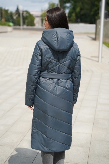 Пальто деми  53952 маренго