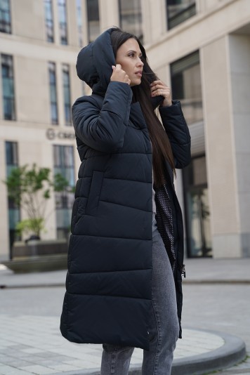 Пальто зимнее 53956 черный