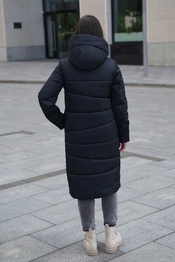 Пальто зимнее 53956 черный