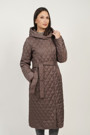 Пальто деми 43805 кофе