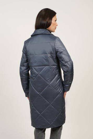 Пальто деми 53959 маренго