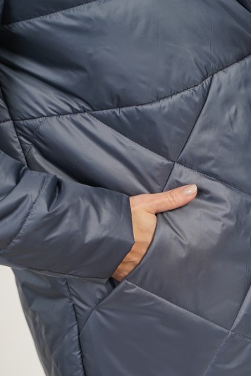 Пальто деми 53959 маренго