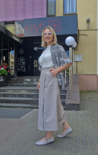 Юбка на запах М8 