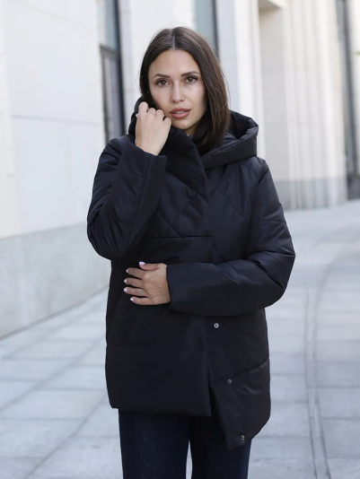Куртка деми 53908 чёрный