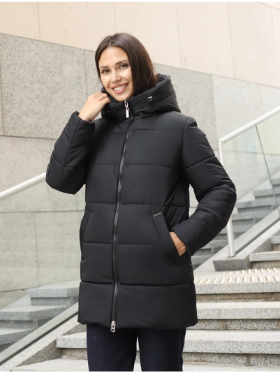 Куртка зимняя 53907 чёрный