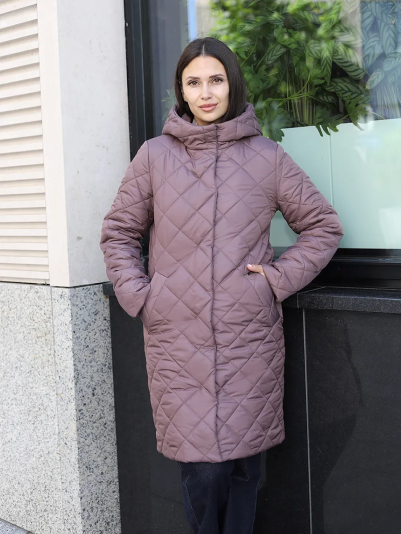 Пальто 53961 кофе