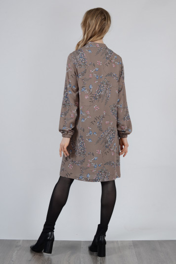 Платье 0105 кофе