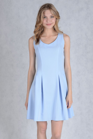 Платье 7131.2 голубое