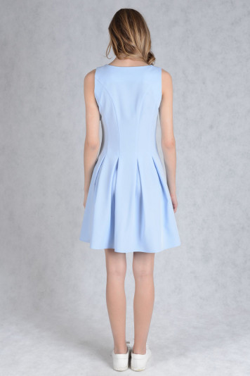 Платье 7131.2 голубое