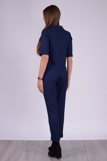 Джемпер 8312 + брюки 8212 синие