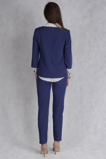 Джемпер 7133 + брюки 7130 синий