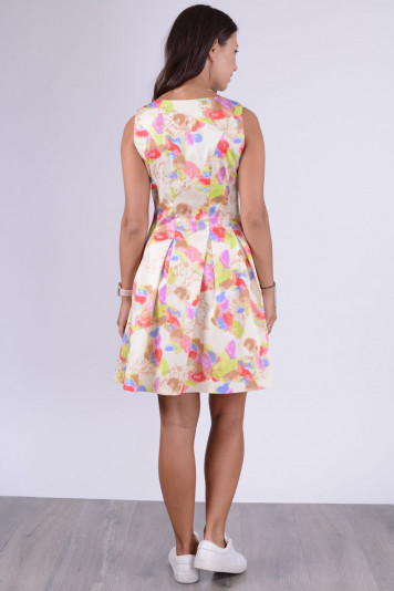 Платье из хлопка разной длины 1118