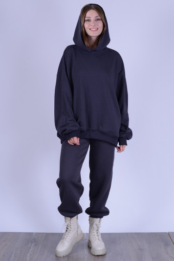 Костюм худи 1308 + брюки 1207 темно-синий