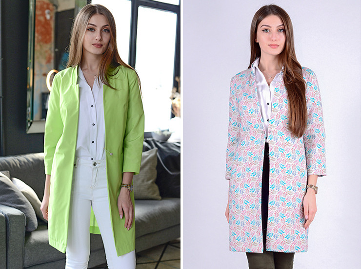 Застегнем летний плащ на пирсинг или пояс