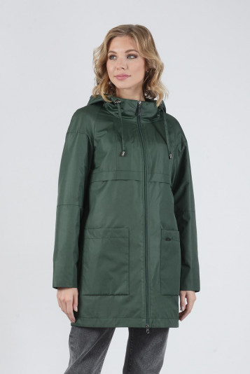 Плащ-куртка 33764 зеленая