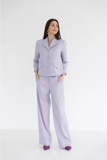 Брючный комплект 6027д светлая сирень