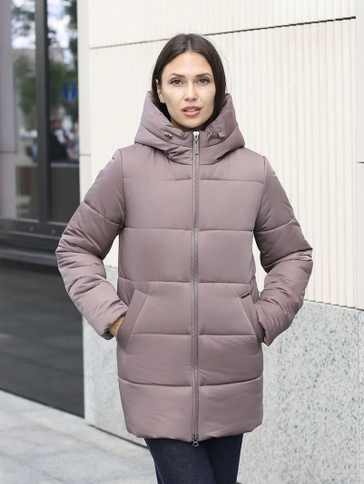 Куртка зимняя 53907 мокко