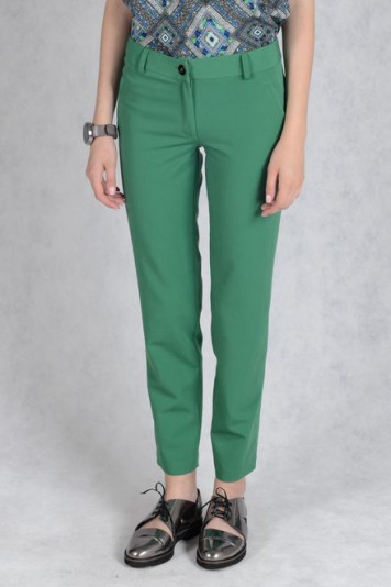 Брюки 7130 зеленые