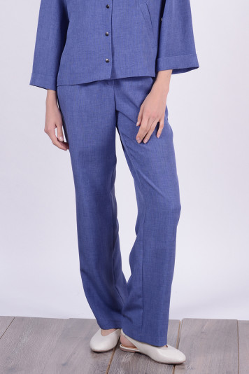 Брюки 9214 синие