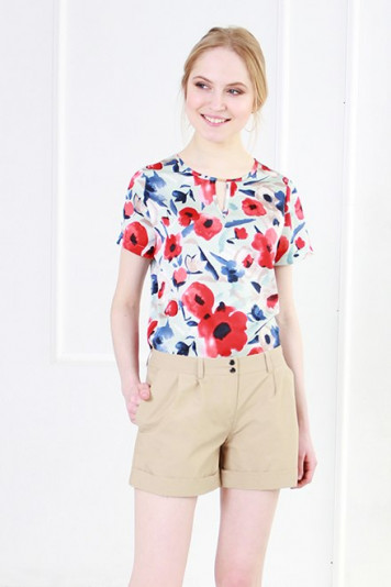 Шорты 51031 беж