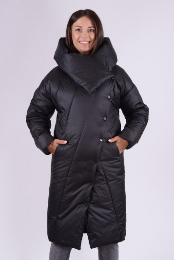 Пальто зимнее 13693 черное